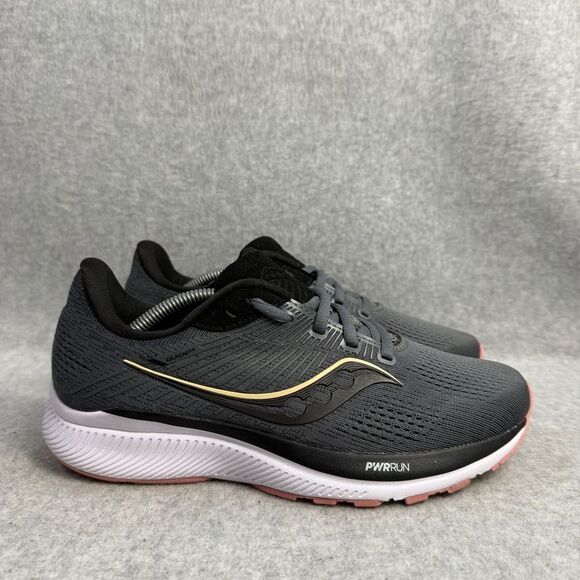 Saucony Shoes Womens Size 7 Guide 14 Grey Athletic Running‎ Sneakers S10654-45 - Picture 4 of 10